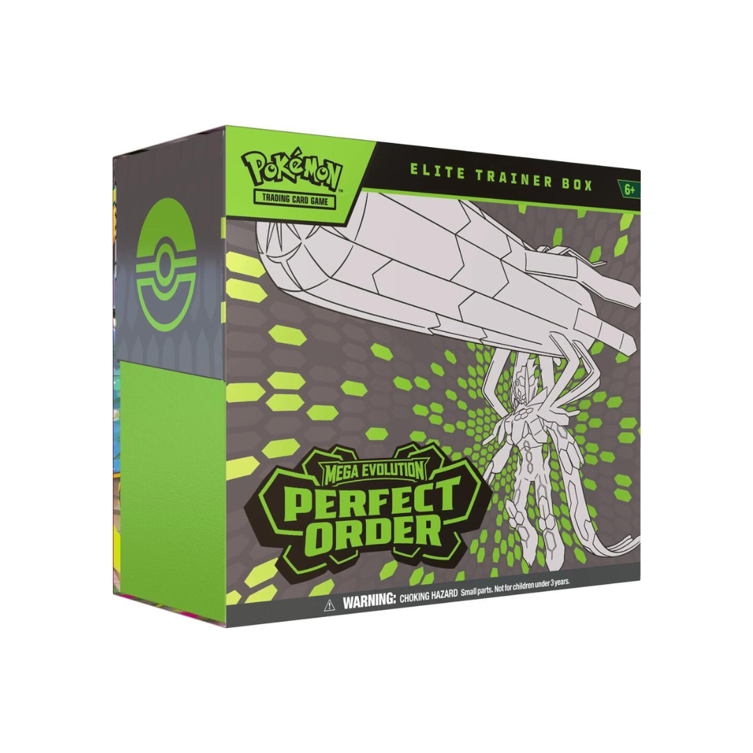 Plycards Mega Evolution Perfect Order TCG Elite Trainer Box