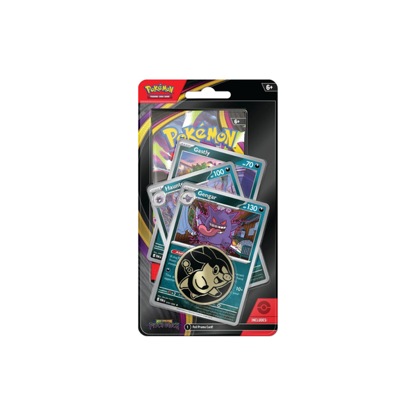 Pokémon Mega Evolution Pitch Black Premium Checklane Blister Gengar Line