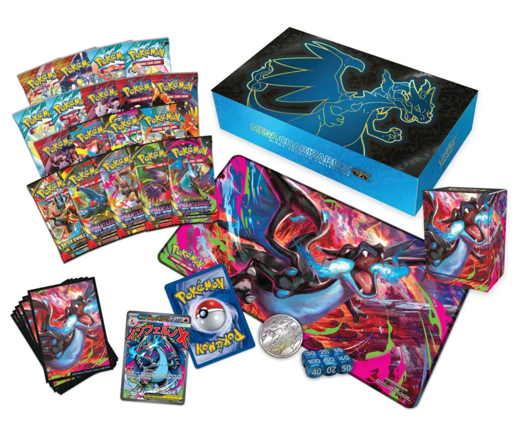 Pokémon TCG Mega Charizard X EX Ultra-Premium Collection Box
