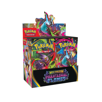 Plycards Pokémon TCG Mega Evolution Phantasmal Flames Booster Box