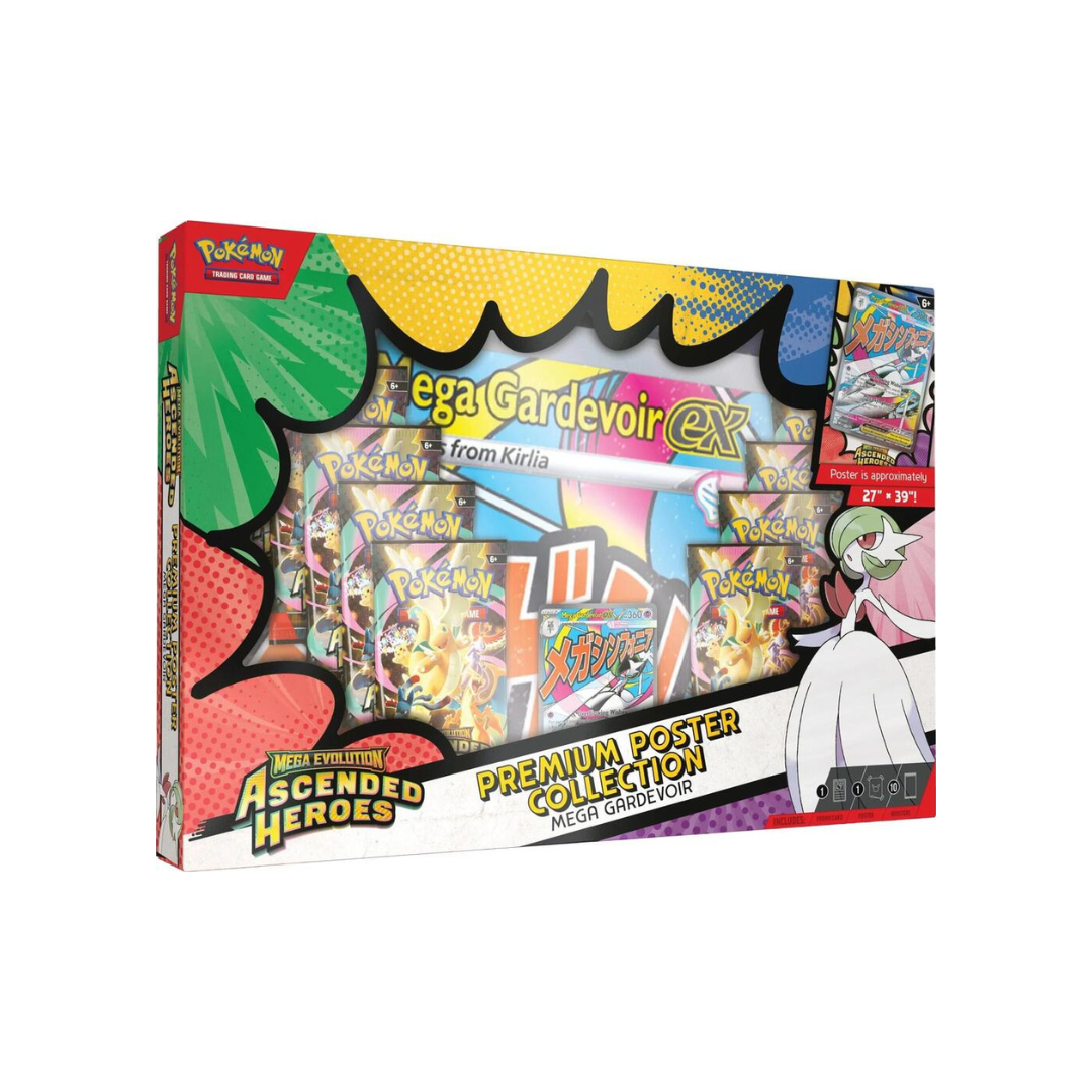 Plycards Pokémon TCG Mega Evolution Ascended Heroes Poster Collection