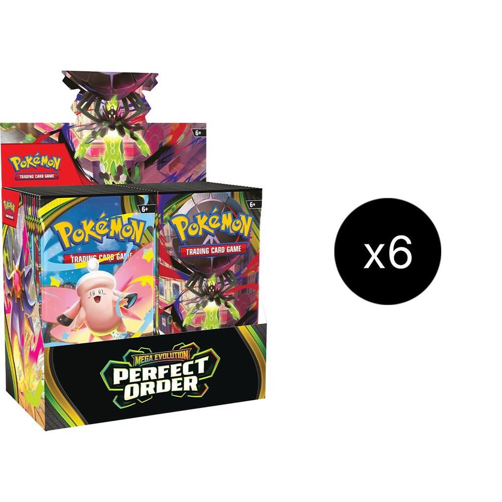Nexcards Pokémon TCG Mega Evolution Perfect Order Booster Box Case