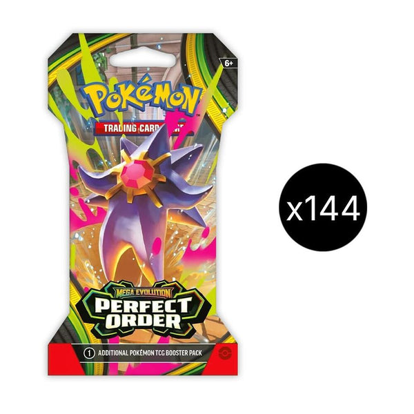 Nexcards Perfect Order Sleeved Booster Case 144 Packs