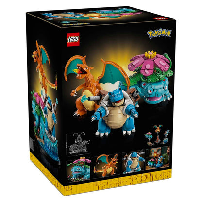 LEGO Pokémon Venusaur Charizard Blastoise Model Building Set 6838 Pieces