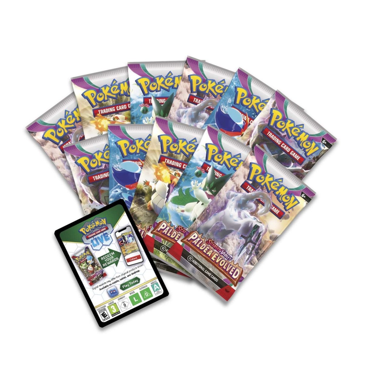 Pokémon Scarlet & Violet Paldea Evolved Elite Trainer Box
