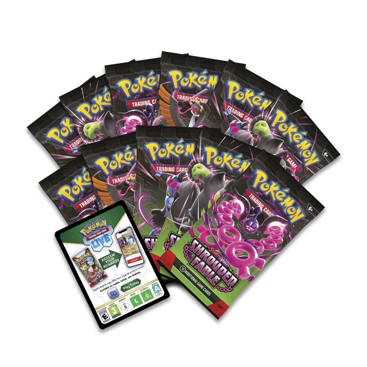 Pokémon Scarlet & Violet Shrouded Fable Elite Trainer Box