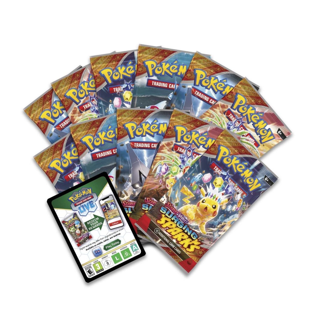 Pokémon Scarlet & Violet Surging Sparks Elite Trainer Box Center Exclusive