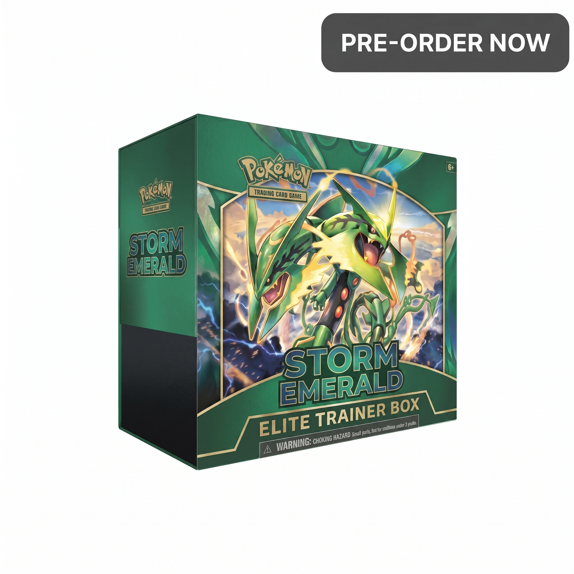 Pokémon Scarlet & Violet Storm Emerald Elite Trainer Box
