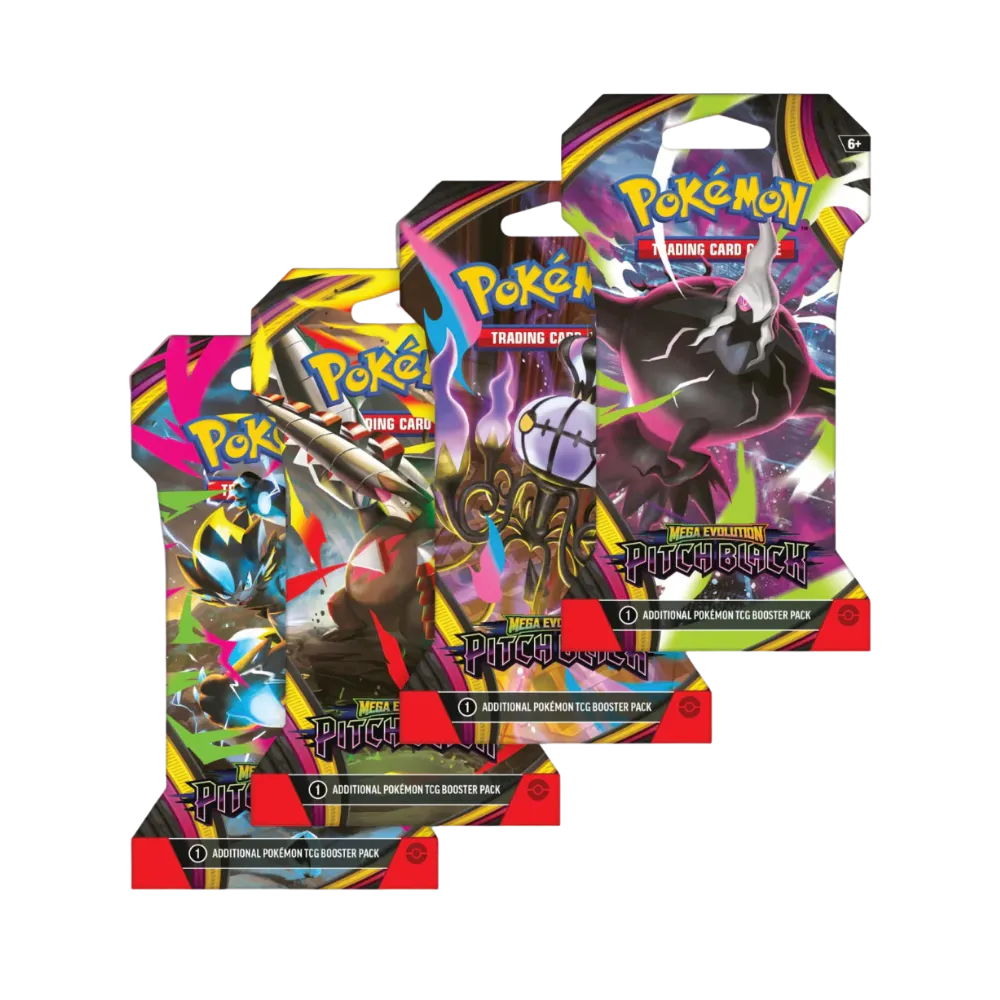 Pokémon TCG Mega Evolution Pitch Black Sleeved Booster Pack