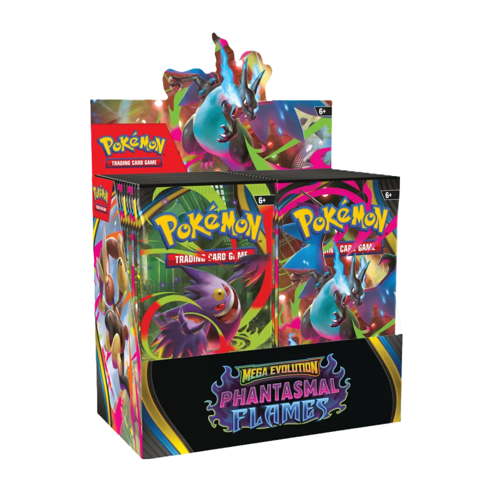 Pokémon TCG Mega Evolution Phantasmal Flames Booster Box 36 Packs